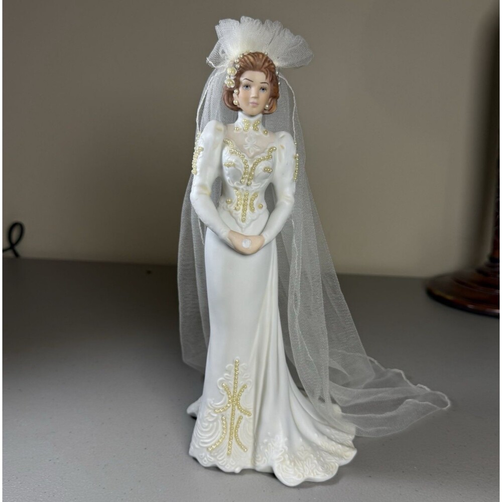 Vtg Classic Brides Of The Century Figurine Jennifer 1980s Lmtd Ed Wedding Shower